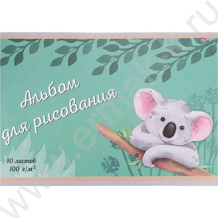 Альбом д/рисования 40л "Зверьки из джунглей" | Фото 5