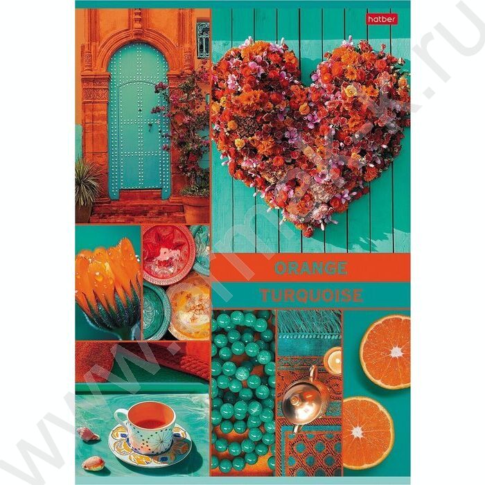 Тетрадь  48л А4 клетка "В мире грез" /глянц. ламин./ 5видов | Фото 1