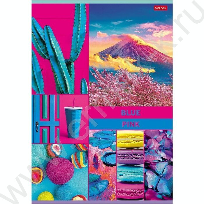 Тетрадь  48л А4 клетка "В мире грез" /глянц. ламин./ 5видов | Фото 2