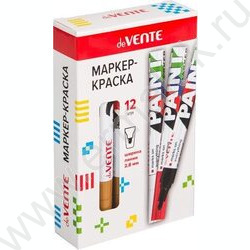 Маркер-краска /золотистый/ 2,8мм круг /нитро-основа | Фото 2