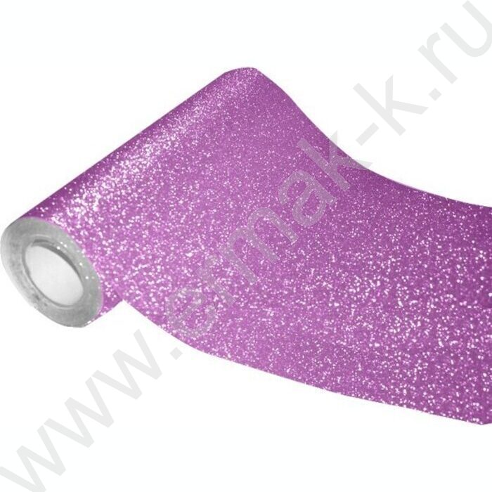 Пленка самоклеящаяся полипропиленовая 45*100см, розовая, PP 100мкм /рулон | Фото 1