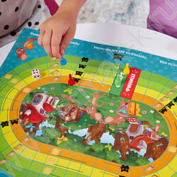 Игра- ходилка Веселые ходилки 4в1 | Фото 9