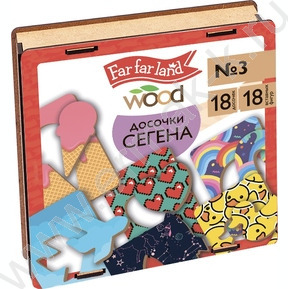 Лото Far far land Wood. Досочки Сегена №3