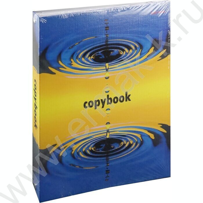 Тетрадь  80л клетка/кольца "Круги на воде" /лянец/лен/ | Фото 6