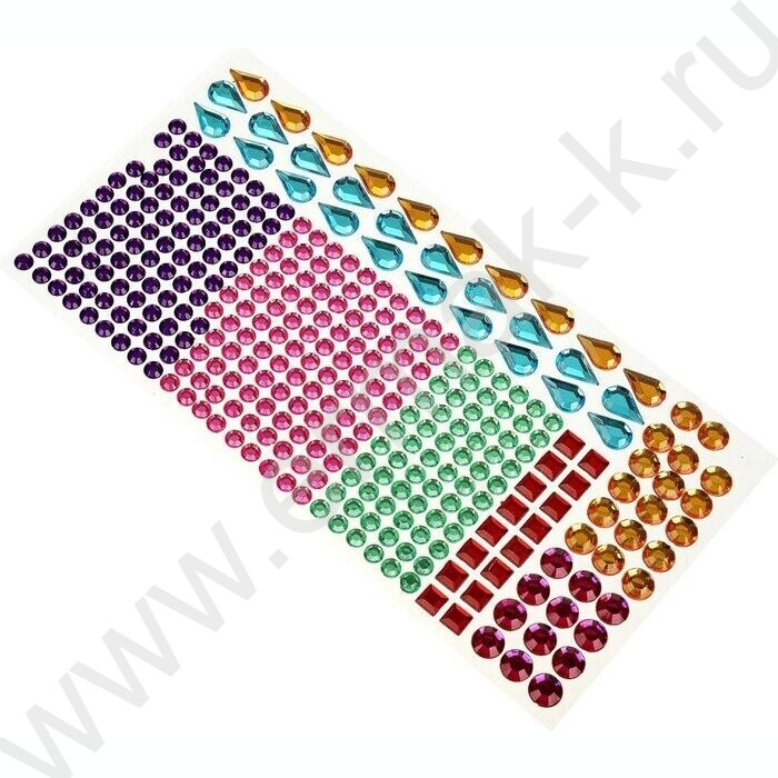 Набор д/творчества Кристальная мозаика Девушка аниме 17*23 | Фото 4