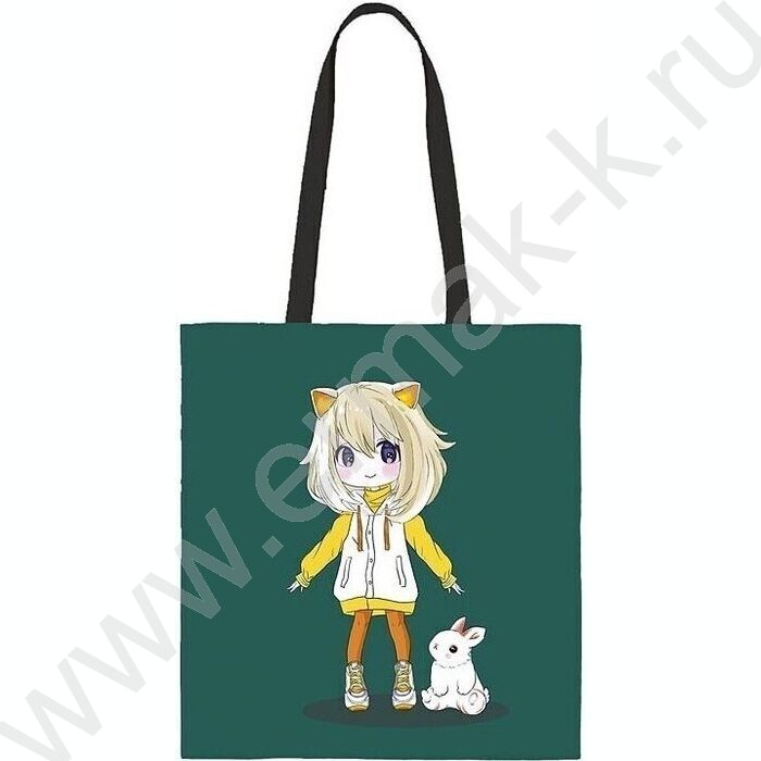 Сумка-шопер 35*42см текстильная премиум | Фото 1