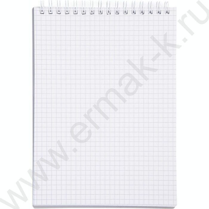 Блокнот  80л А5 спираль,пл.обл. "CANVAS  Cерый" | Фото 3