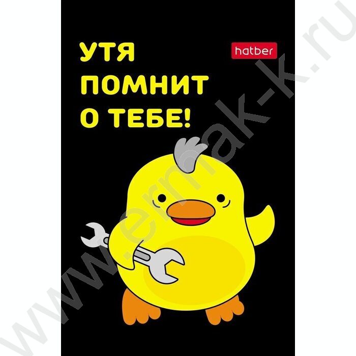 Блокнот  48л А7 3-х цв.блок "УтяКря" | Фото 1