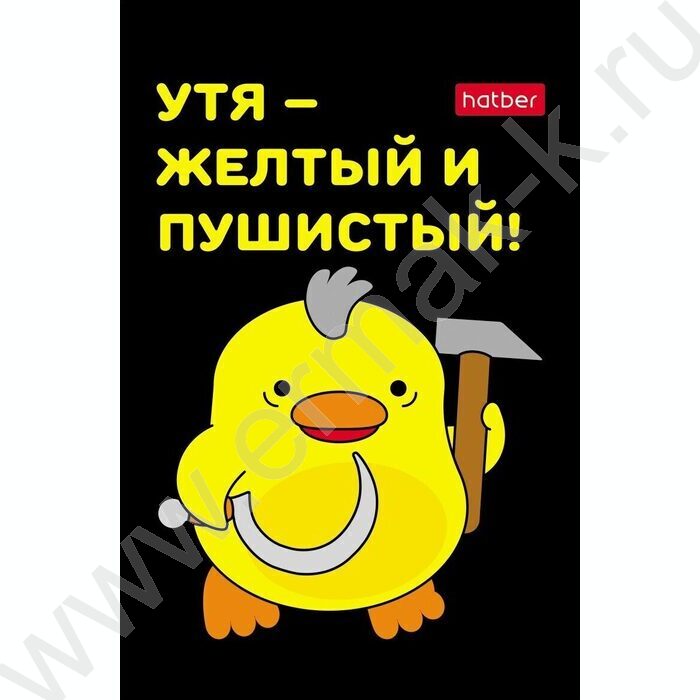 Блокнот  48л А7 3-х цв.блок "УтяКря" | Фото 2