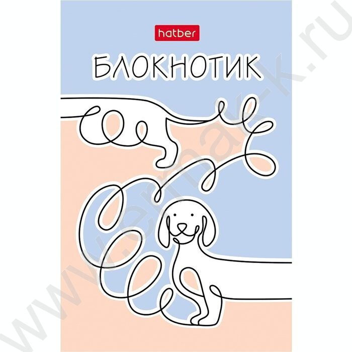 Блокнот  48л А7 3-х цв.блок "Закрученные истории" | Фото 2