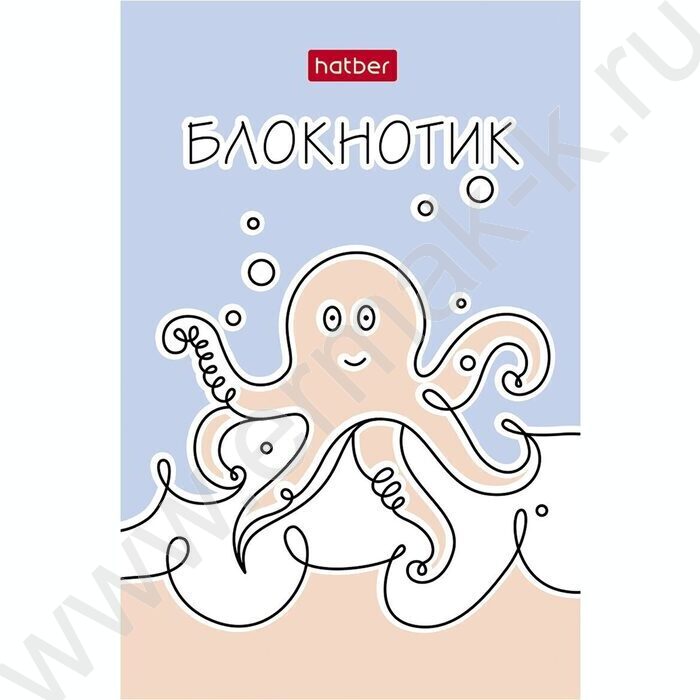 Блокнот  48л А7 3-х цв.блок "Закрученные истории" | Фото 4