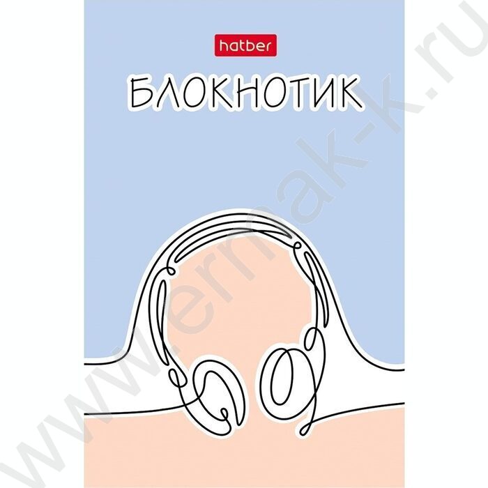 Блокнот  48л А7 3-х цв.блок "Закрученные истории" | Фото 5