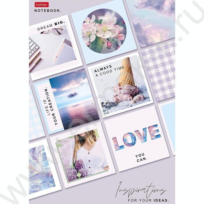 Тетрадь  80л А4 линейка "Яркие эмоции" /выб лак/ | Фото 1