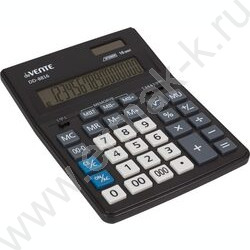 Калькулятор DD-8816 /155*205*35мм, двойное питание /черный, 16 разряд | Фото 1