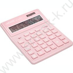 Калькулятор DD-4442R /155*204*33мм, двойное питание /пудровый, 12 разряд | Фото 1