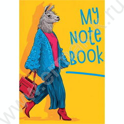 Блокнот  40л My notebook "Лама" | Фото 1