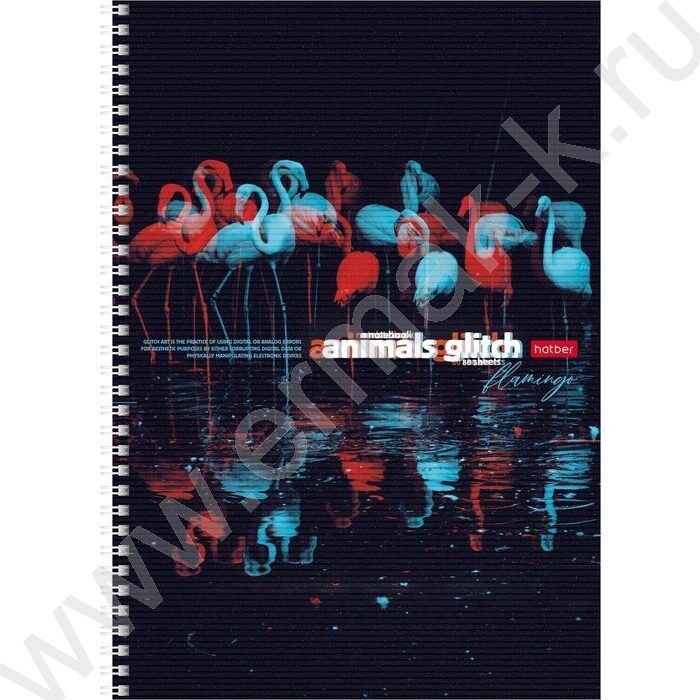 Тетрадь  80л А4 клетка/спираль "Расфокус" глянц.лам. | Фото 2