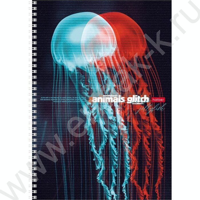 Тетрадь  80л А4 клетка/спираль "Расфокус" глянц.лам. | Фото 4