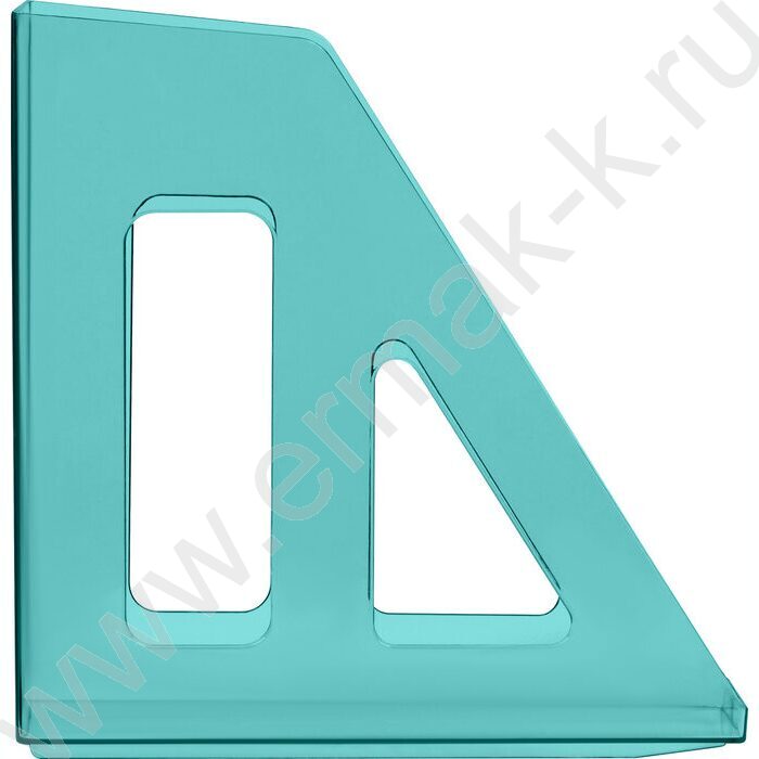 Лоток вертикальный литой "Актив" /тонированный мятный /ширина 70мм | Фото 2