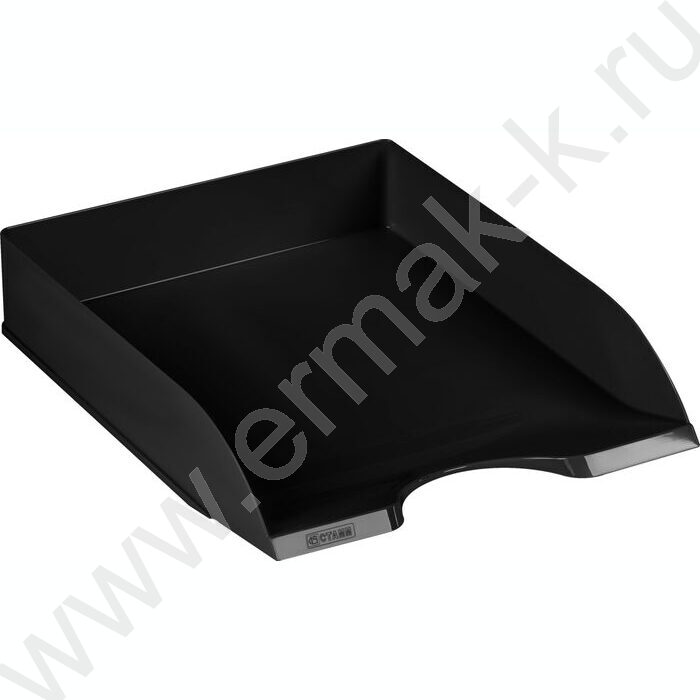 Лоток горизонтальный литой "Дельта" /черный | Фото 1