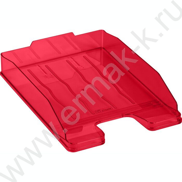 Лоток горизонтальный литой "Эксперт" /тонированный, вишня | Фото 1