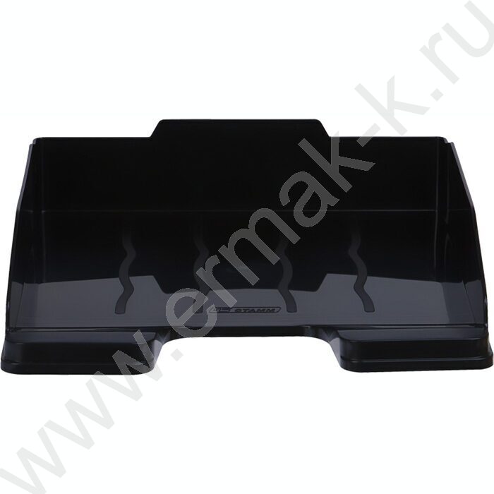 Лоток горизонтальный литой "Эксперт" /тонированный, черный | Фото 3