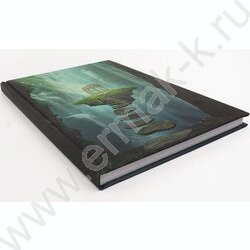 Зап. книжка  80л А5 тв.обл. "Secret garden" /ламинация soft touch, печать по фольге/ | Фото 2