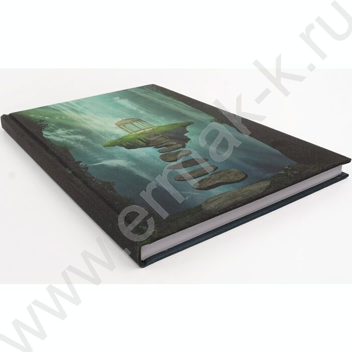 Зап. книжка  80л А5 тв.обл. "Secret garden" /ламинация soft touch, печать по фольге/ | Фото 2