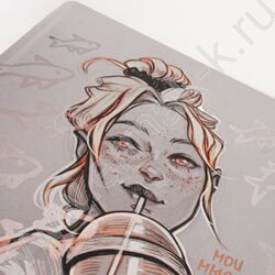 Зап. книжка  80л А5 тв.обл. "Street story" /ламинация soft touch, печать по фольге/ | Фото 2