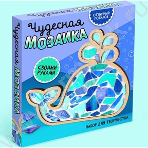 Набор д/творчества Мозаика из стекла Китенок