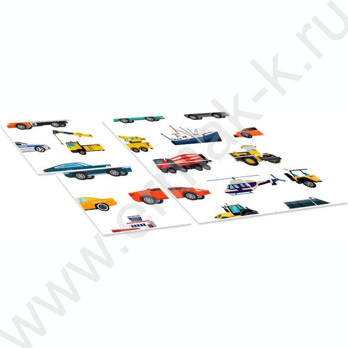 Игра Шурум-Бурум.Найди половинку.Транспорт | Фото 7