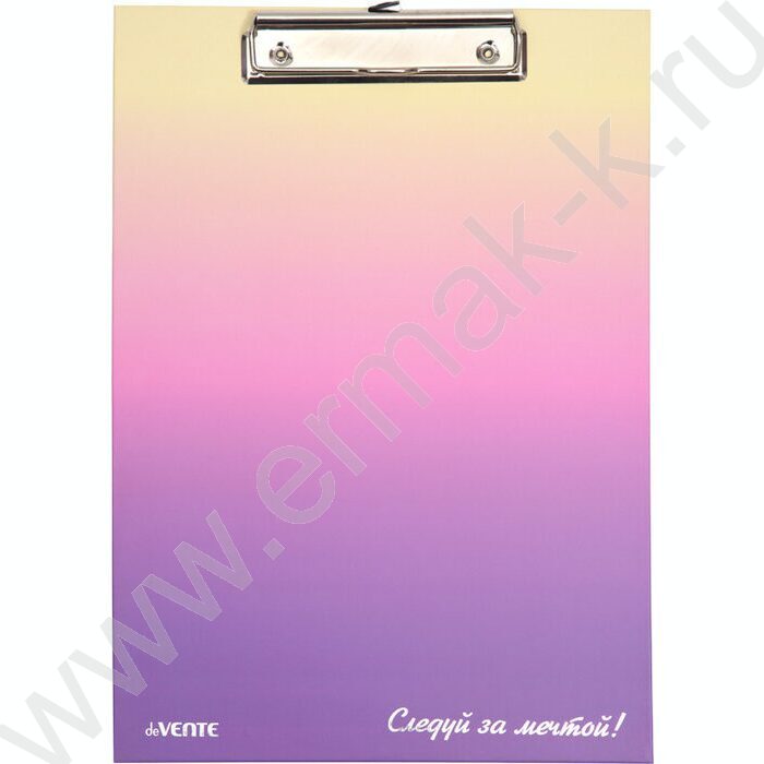 Клипборд А4 "Degrade" /картон /мат. ламинация /тиснение фольгой | Фото 1