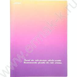 Папка  20 файлов "Degrade", фактура "песок", тиснение фольгой, с внутр. карманом 160мкм | Фото 1