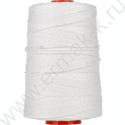 Нить прошивная лавсан белая 500м 1,5мм (12кгс) | Фото 1