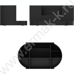 Подставка д/каранд. и ручек Victoria /чёрная | Фото 2