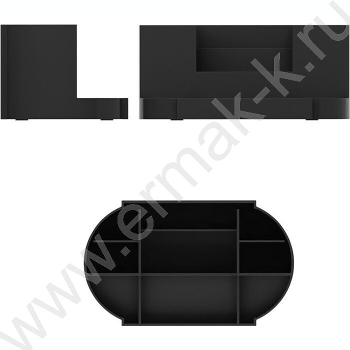 Подставка д/каранд. и ручек Victoria /чёрная | Фото 2