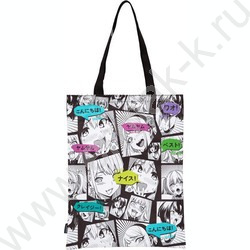 Сумка-шопер 34x44см "Anime Comix" /иск.кожа, 1отд., 1 внутренний карман на молнии | Фото 1