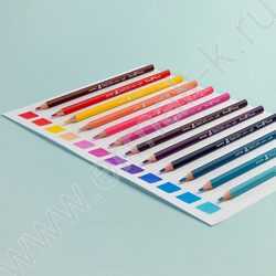 Карандаши  24цв Easycolor | Фото 4