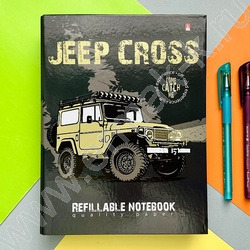 Тетрадь 160л клетка/кольца "Jeep cross" со смен.блоком | Фото 3