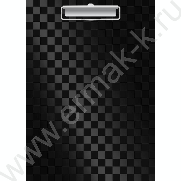 Клипборд А5 "TOTAL BLACK" /картон /мат. ламинация, выбор.лак, черная | Фото 1