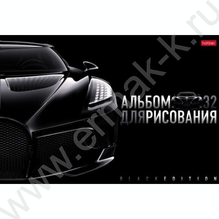 Альбом д/рисования 32л "Black Edition" /глянц.лам./ 5видов | Фото 2