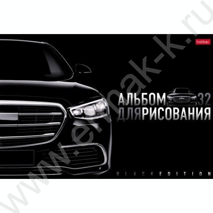 Альбом д/рисования 32л "Black Edition" /глянц.лам./ 5видов | Фото 4