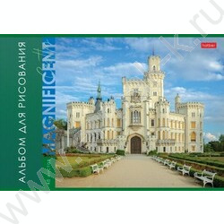 Альбом д/рисования 48л "Великолепные замки" ассорти | Фото 2