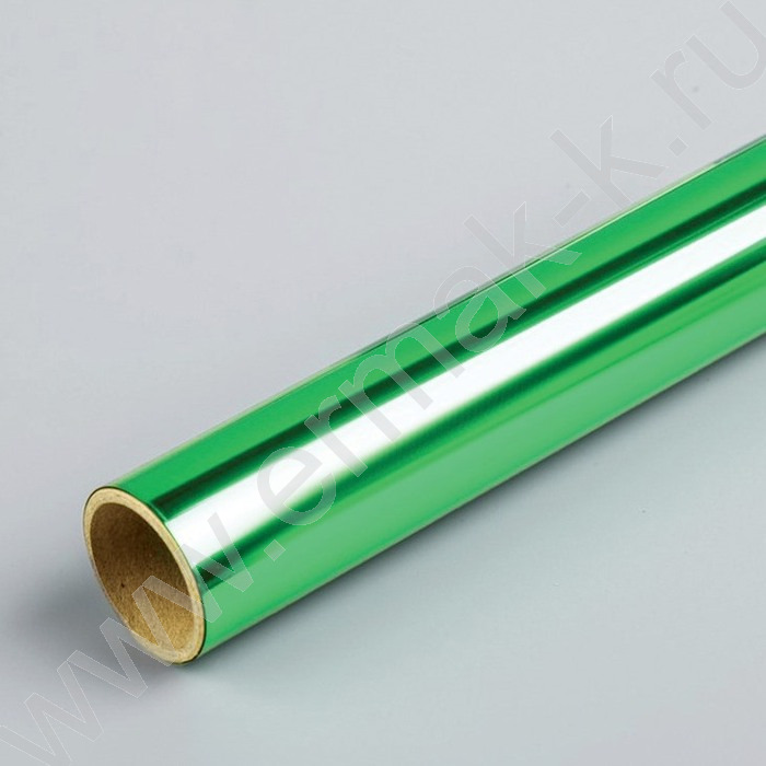Пленка самоклеящаяся полипропиленовая 45*100см, светло-зеленая фольга ПВХ 30мкм /рулон | Фото 1