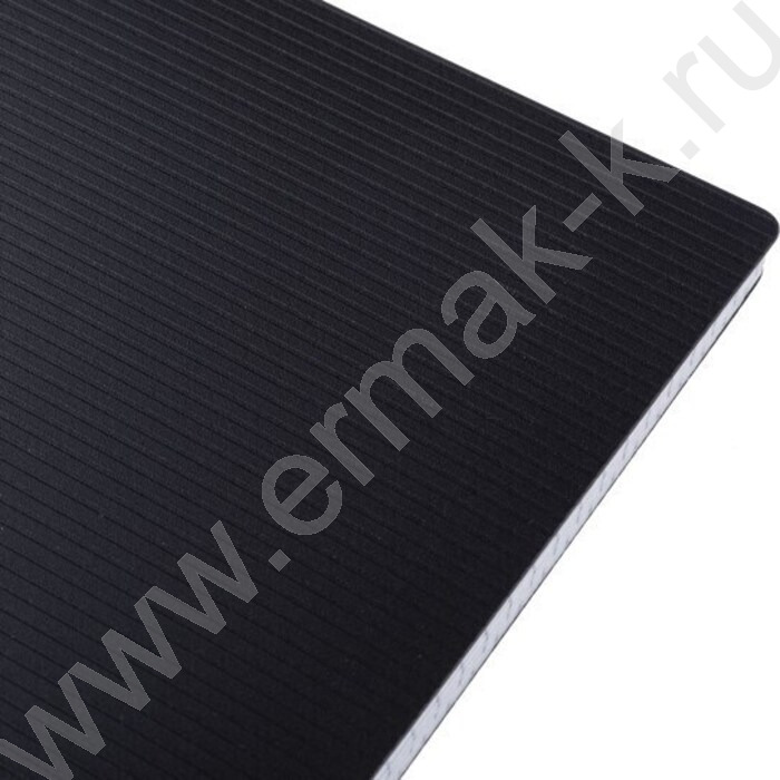 Тетрадь  80л клетка/спираль/пластик.обл. "VELVET  Черная" | Фото 3