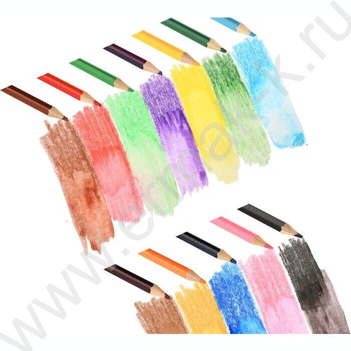 Карандаши акварельные 12цв Каляка-Маляка европодвес | Фото 4