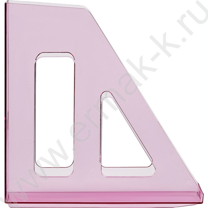 Лоток вертикальный литой "Актив" /тонированный розовый /ширина 70мм | Фото 1