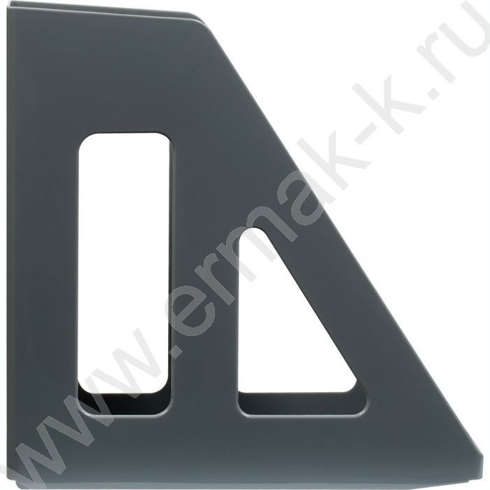 Лоток вертикальный литой "Актив" /серый /ширина 70мм | Фото 2