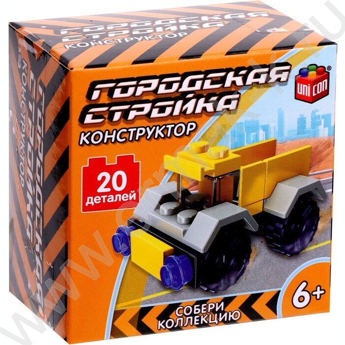 Конструктор Стройка "Самосвал" 20 деталей | Фото 1