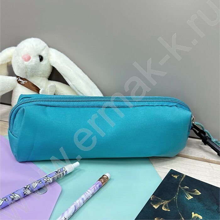 Рюкзак 40*30*13  "Котик" /1отд. 1 карман, пенал, брелок /бирюзовый | Фото 9